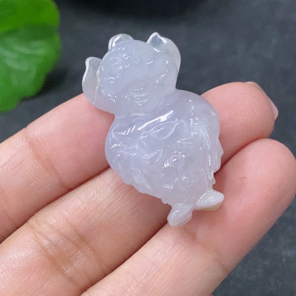 F34976676 Jadeite Pendant Total Weight Approx. 7.89g