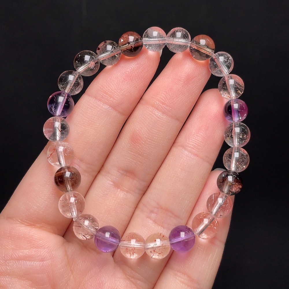 C31640474 Crystal Bracelet Total Weight Approx.12.6g Size 6.9mm
