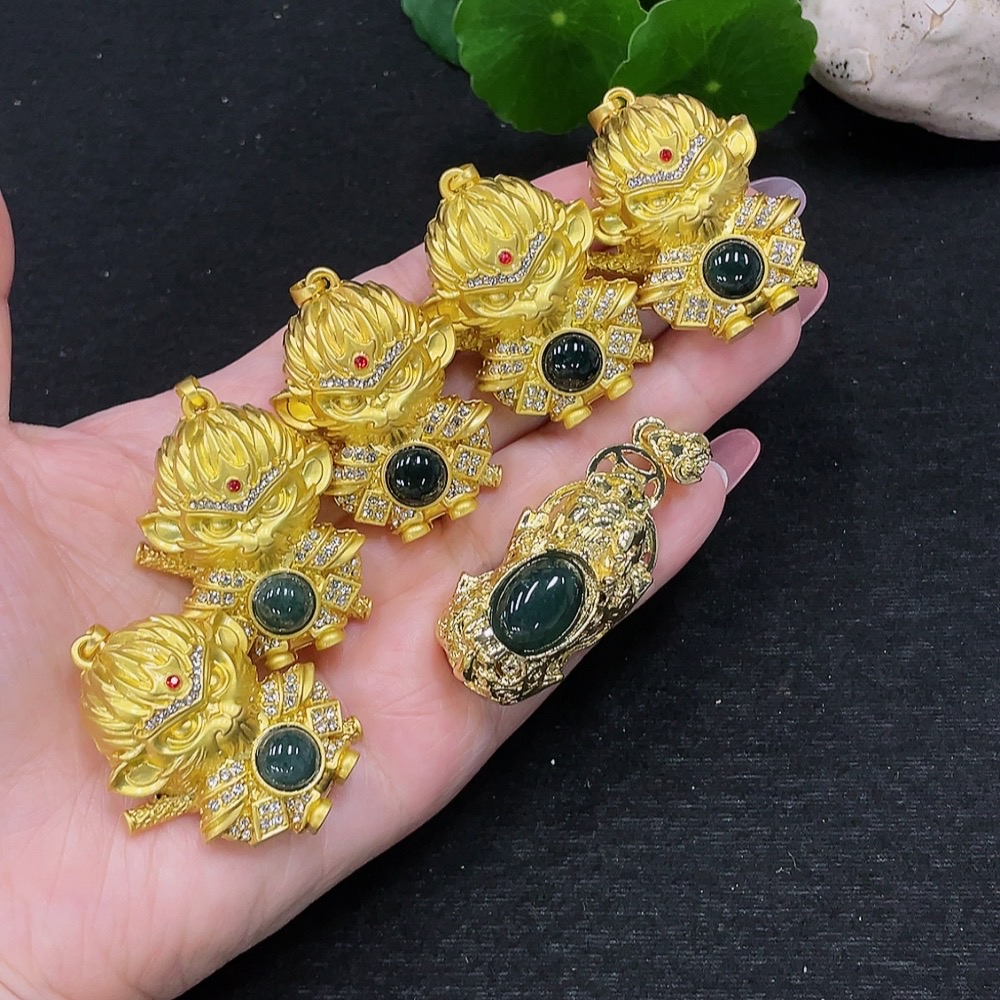 F32810275 Jadeite Pendants Sell as a Lot (Non-Gold Inlaid)