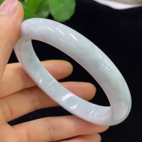 F34044641 Jadeite Round Bracelet Total Weight Approx. 59.7g Size 63