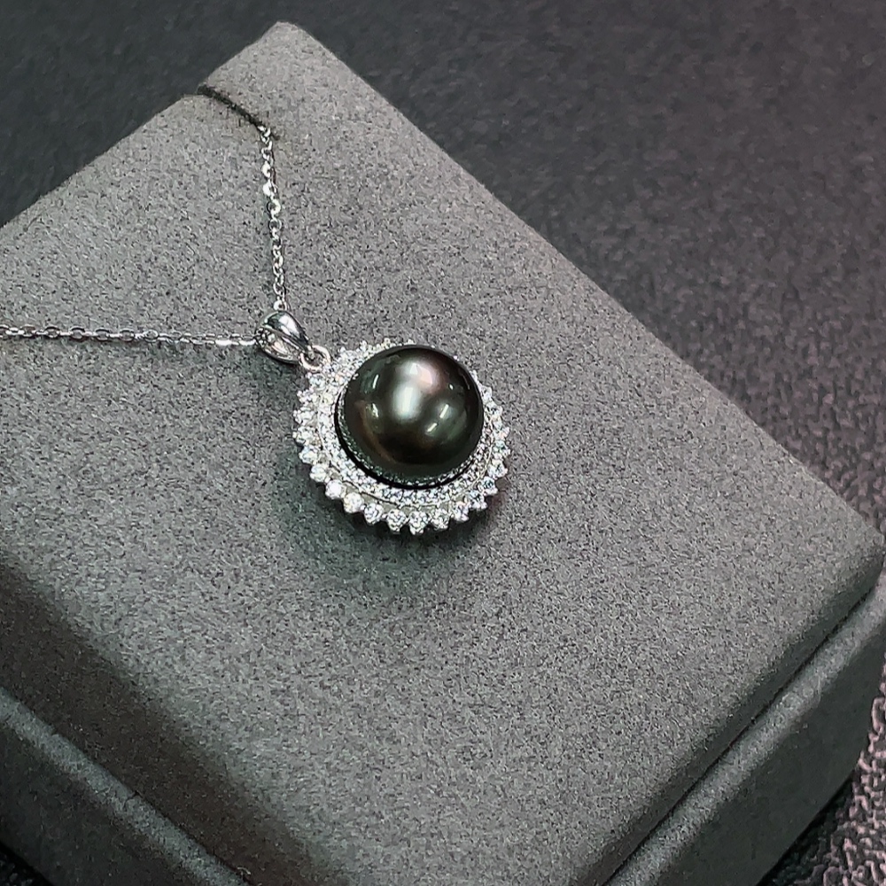 C34038322 Seawater Pearl Necklace Non-Gold Total Weight Approx. 5.03g Size About 11.4mm