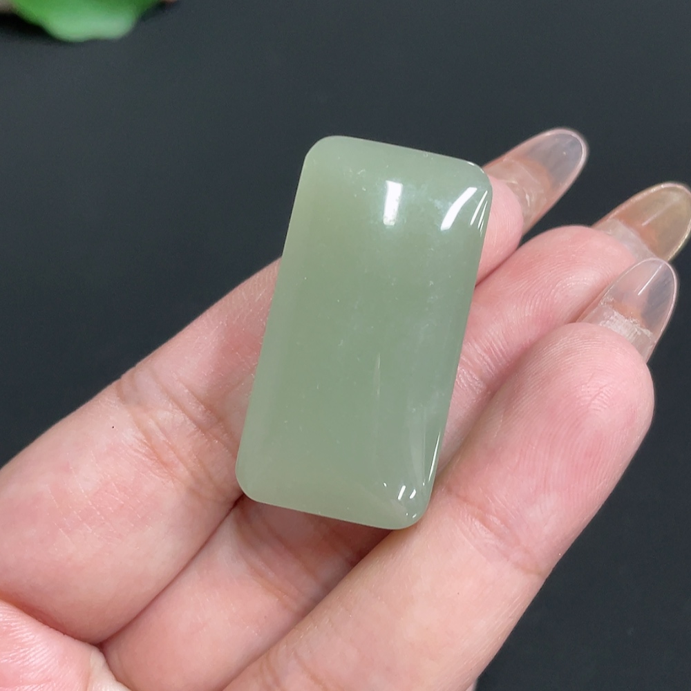 H32767168 Hetian Jade Pendant Plain Pendant Total Weight About 22.1g