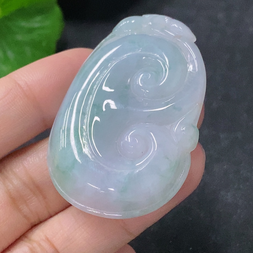 F33887744 Jadeite Pendant Ruyi, Total Weight Approx. 16.22g