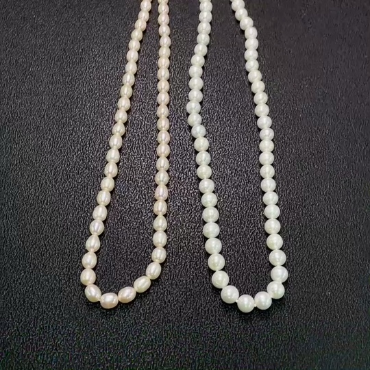 C35091910 Pearl Bead Necklace Non-Gold Total Weight Approx. 51.56g Sell as a Lot