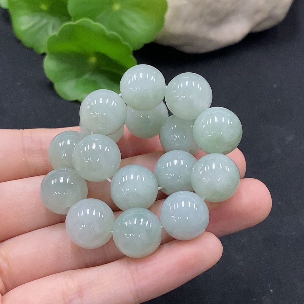 F34996798 Jadeite Bracelet Approx. 12.3mm Total Weight Approx. 51.84g