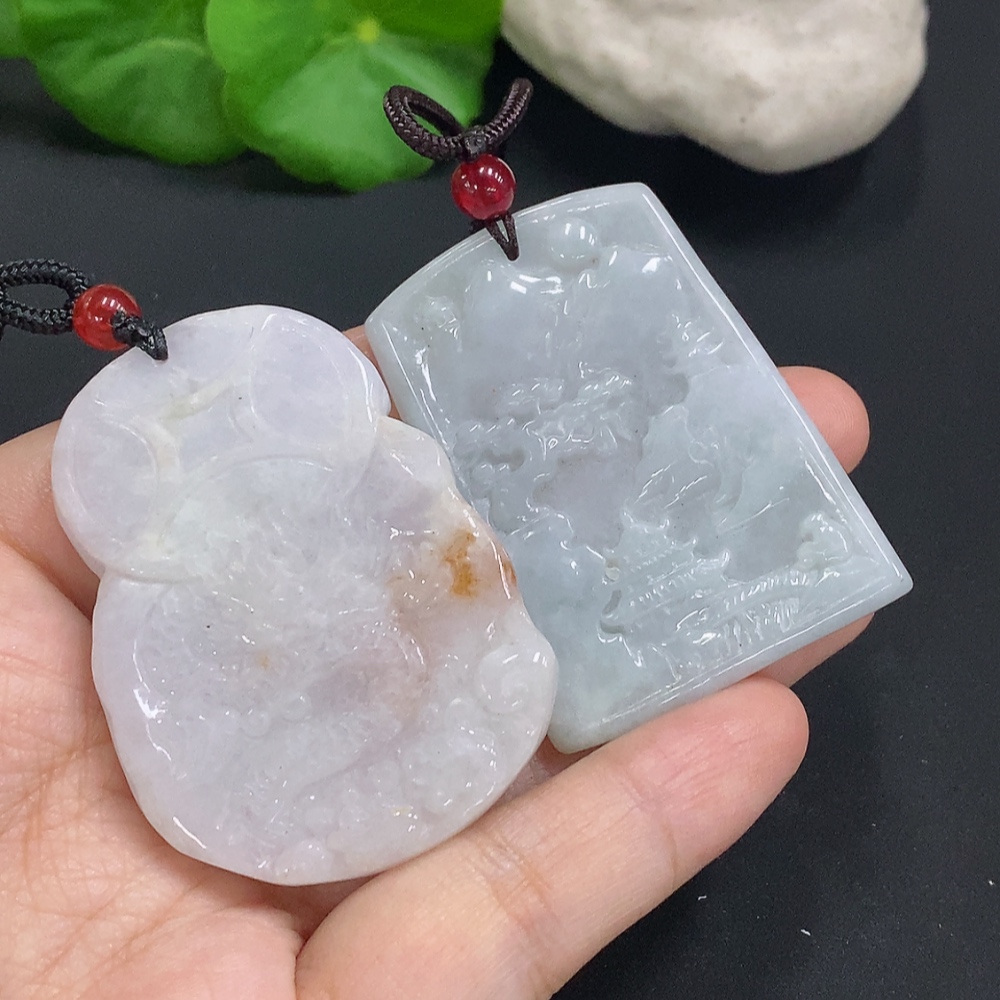 F29391891 Jadeite Pendant Sell as a Lot (Mounted Stone Non-A)