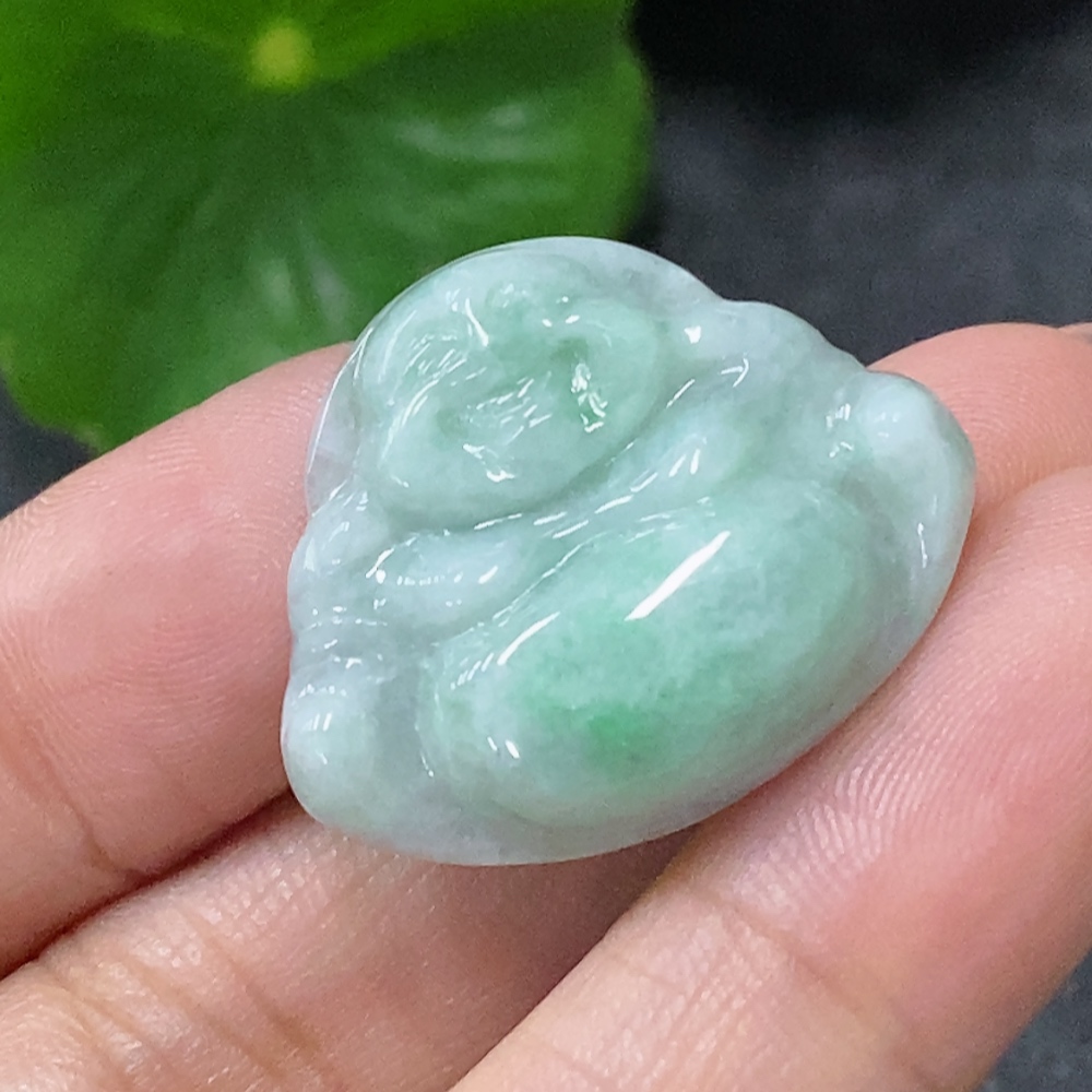 F34998312 Jadeite Pendant Buddha, total weight approximately 3.73g