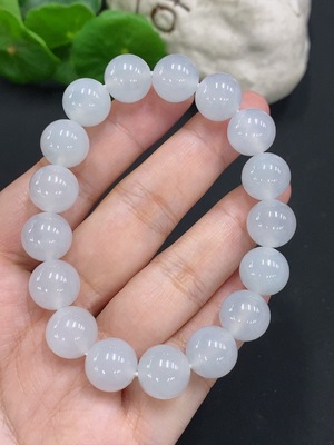 F32825102 Jadeite Beaded Necklace Approx.11.7mm Total Weight Approx.49.3g