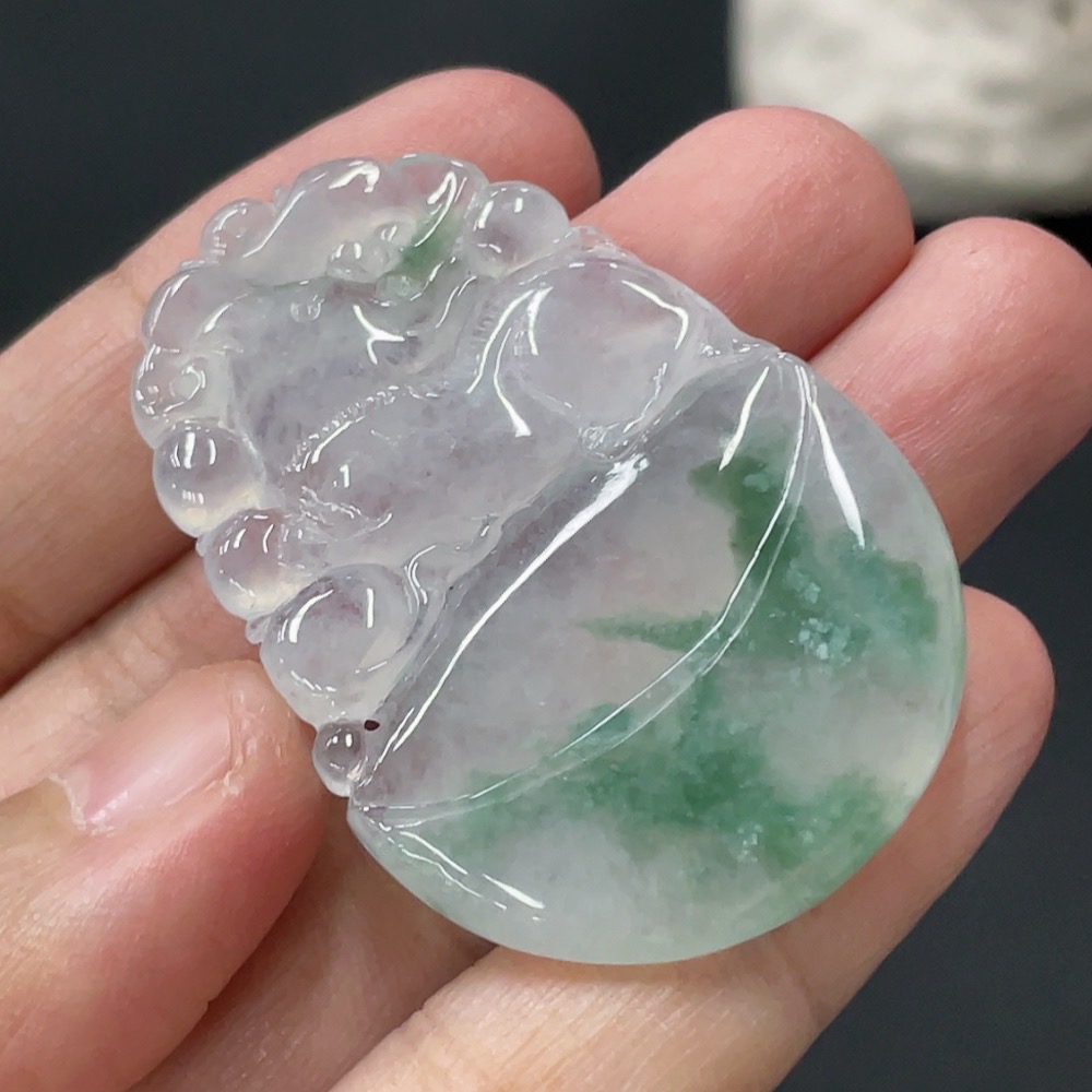F28284253 Jadeite Pendant Total Weight Approx.14.6g