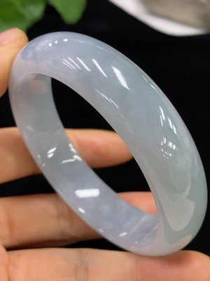 F34947657 Jadeite Round Bangle Size 58.8 Total Weight Approx. 70.41g