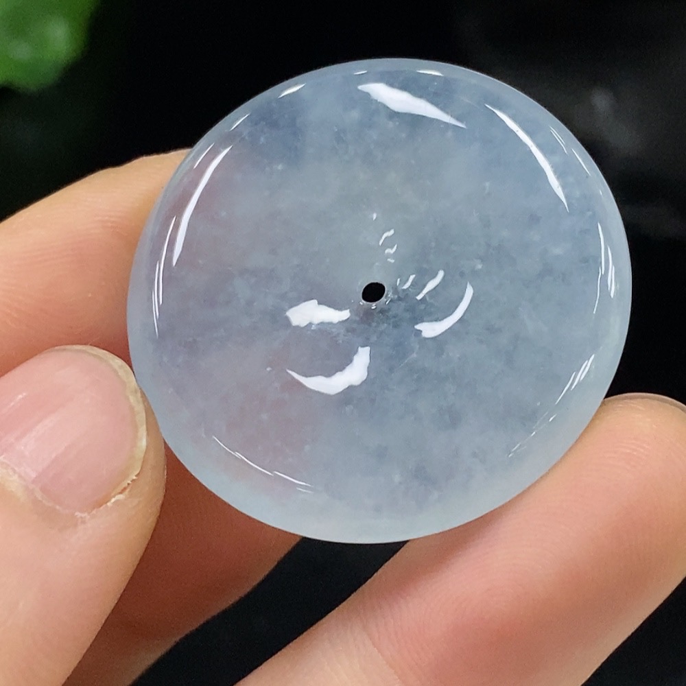 F28267697 Jadeite Safety Buckle Pendant Total Weight Approx. 13.59g