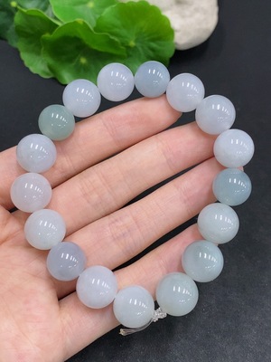 F33878300 Jadeite Bracelet Total Weight Approx. 57.3g Size 12.4mm