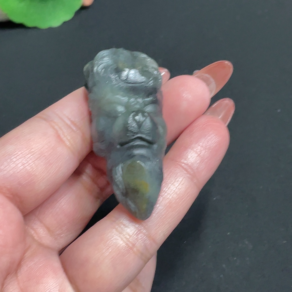 H35100381 Hetian Jade Pendant, Total Weight Approx. 36g, Undetermined Skin Color Origin