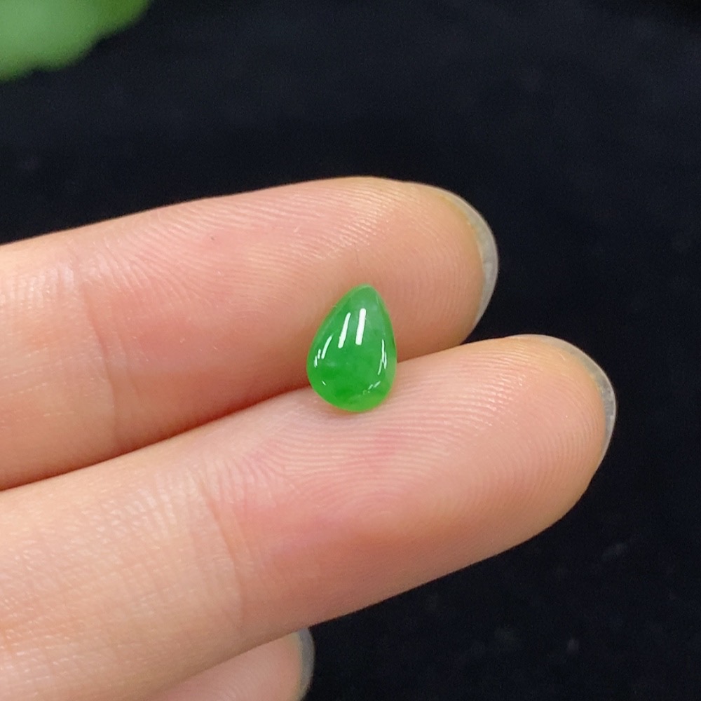 F29415485 Jadeite Water Drop Inlay Piece