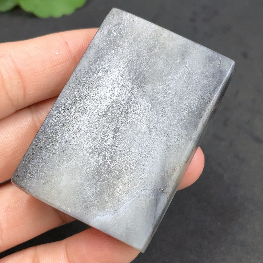 H14577395 Hetian Jade Plain Pendant, undetermined patina formation, total weight about 58.8g