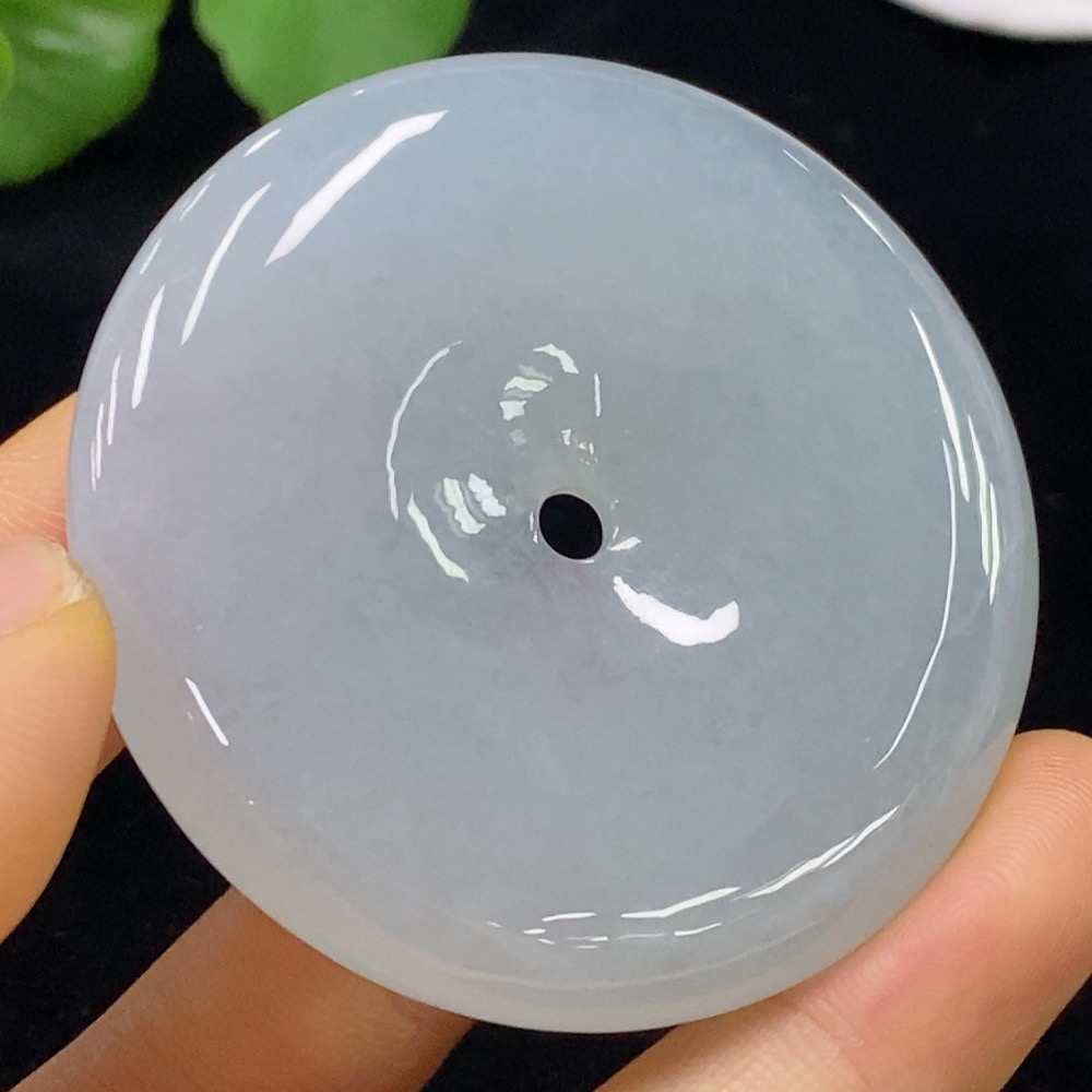 F35133974 Jadeite Safety Buckle Pendant, Total Weight Approx. 52.59g