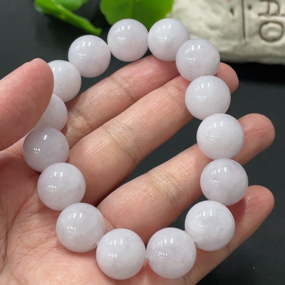 F33935065 Jadeite Bracelet Approx. 13.8mm Total Weight Approx. 66.66g