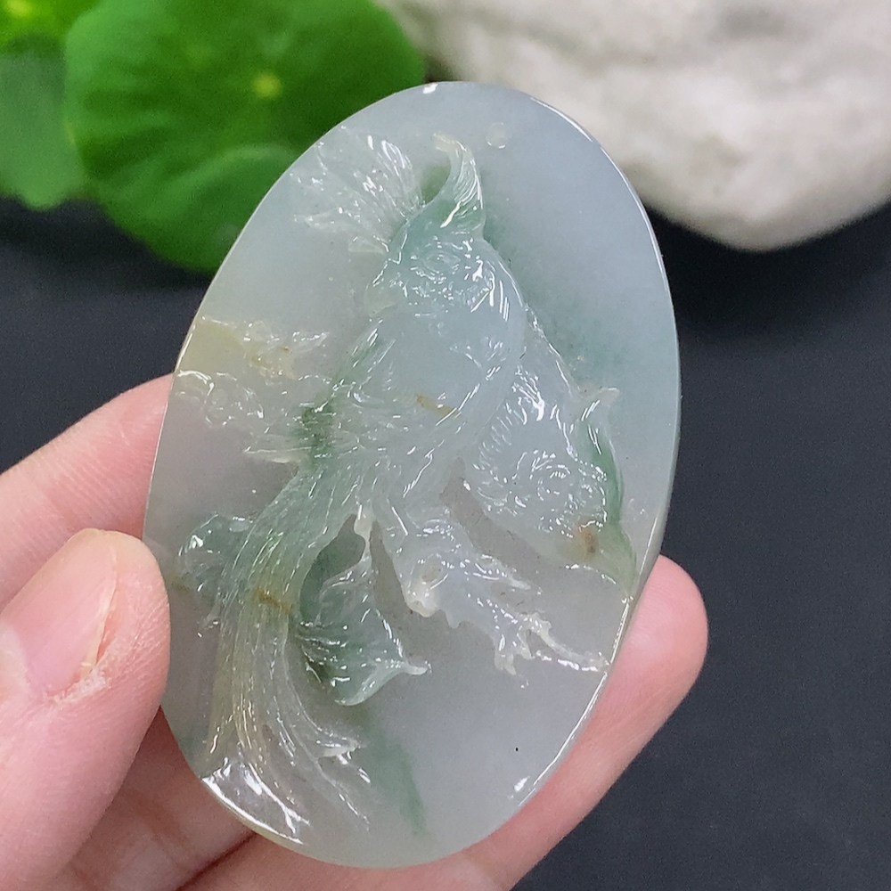F33906271 Jadeite Heroic and Outstanding Pendant
