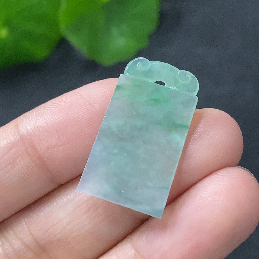 F31614324 Jadeite Pendant Total Weight Approx. 1.83g