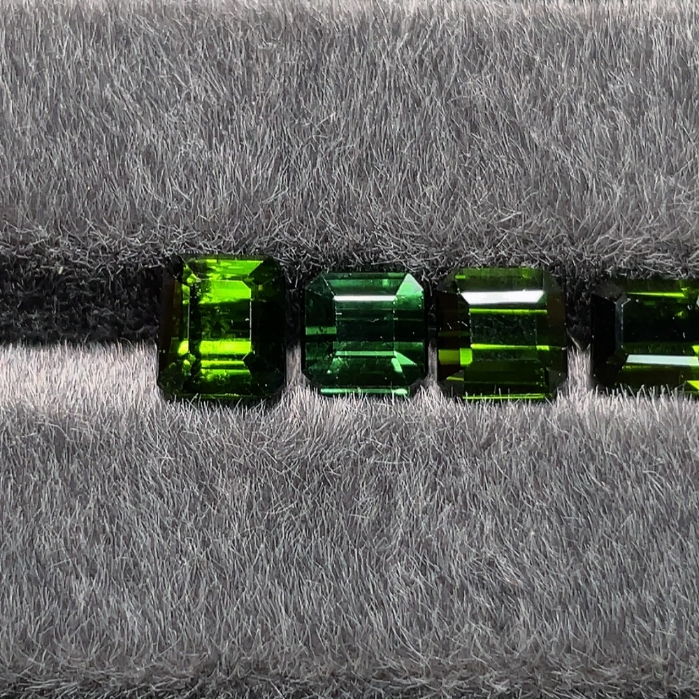 C30475423 Tourmaline Rough Stones Total Weight Approx. 8.05 Carats Sold as One Lot