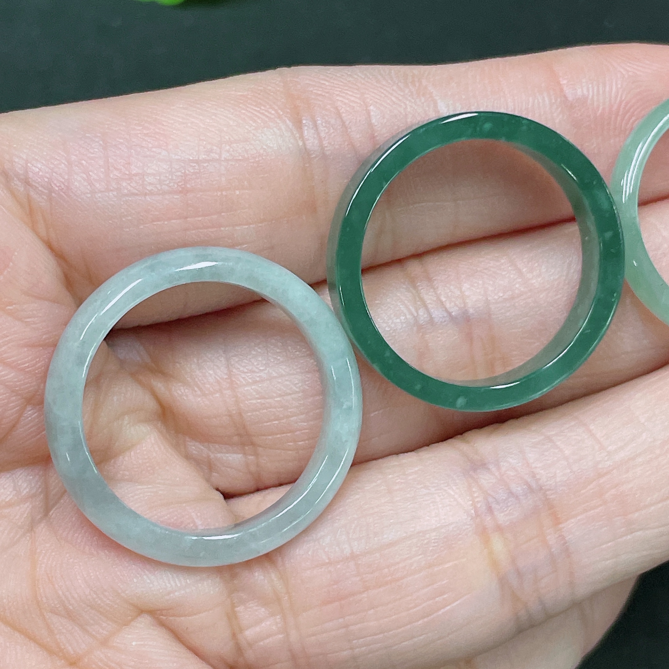 F34020711 Jadeite Ring Sell as a Lot