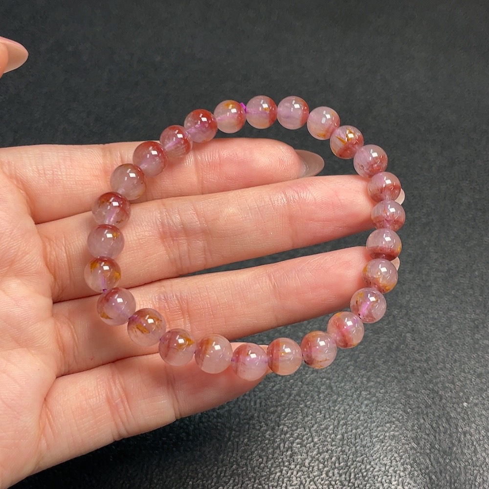 C33853284 Crystal Bracelet Total Weight Approx. 13.81g Size About 7.3mm