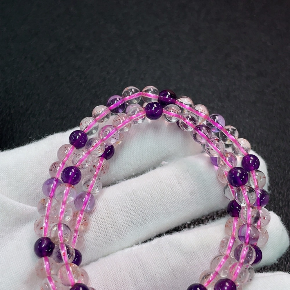 C34006997 Crystal Bead Strand Total Weight Approx. 24.81g Size About 5.6mm