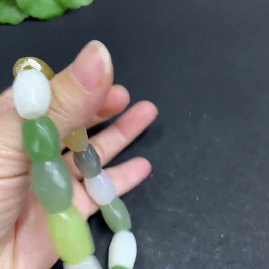 H33939788 Hetian Jade Bracelet Total Weight Approx. 46.6g