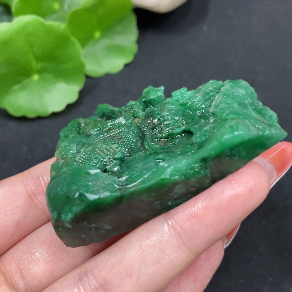 H35084405 African Emerald (Dulong Jade)