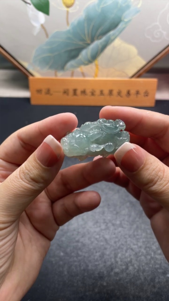 F32731426 Jadeite Pi Xiu Pendant, Total Weight Approx. 29.02g