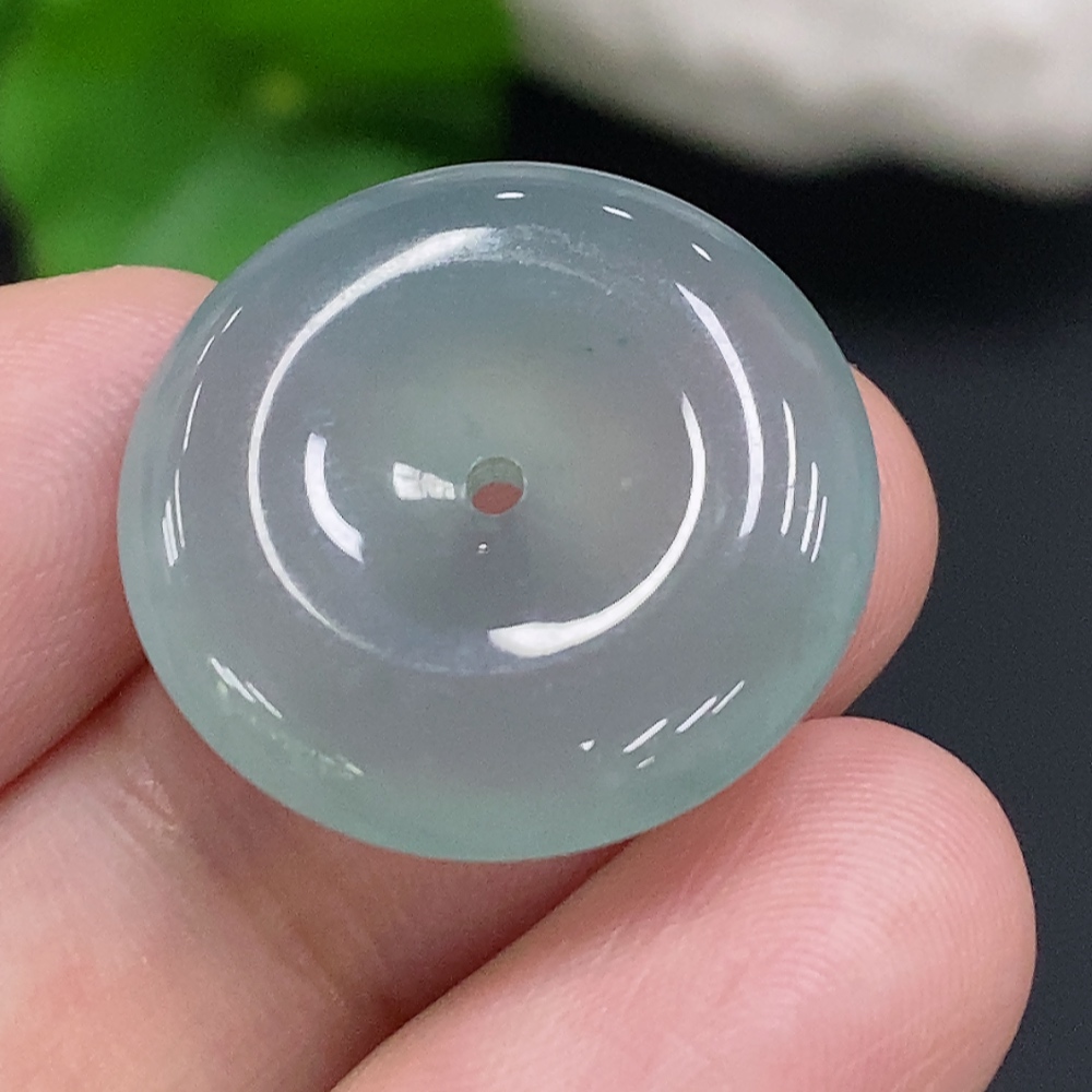 F30553822 Jadeite Safety Buckle Total Weight About 5g