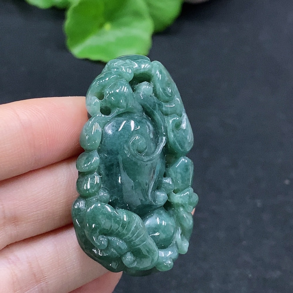 F31684487 Jadeite Pendant Total Weight Approx. 29.22g