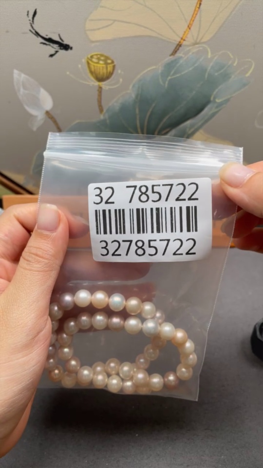 C32785722 Pearl Bead Strand Total Weight Approx. 48.83g Size About 9.2mm
