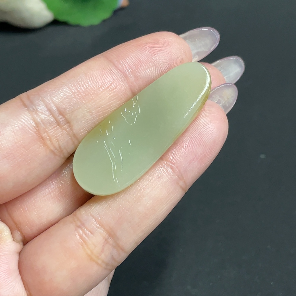 H34957284 Hetian Jade Pendant Buddha Total Weight Approx. 10.8g