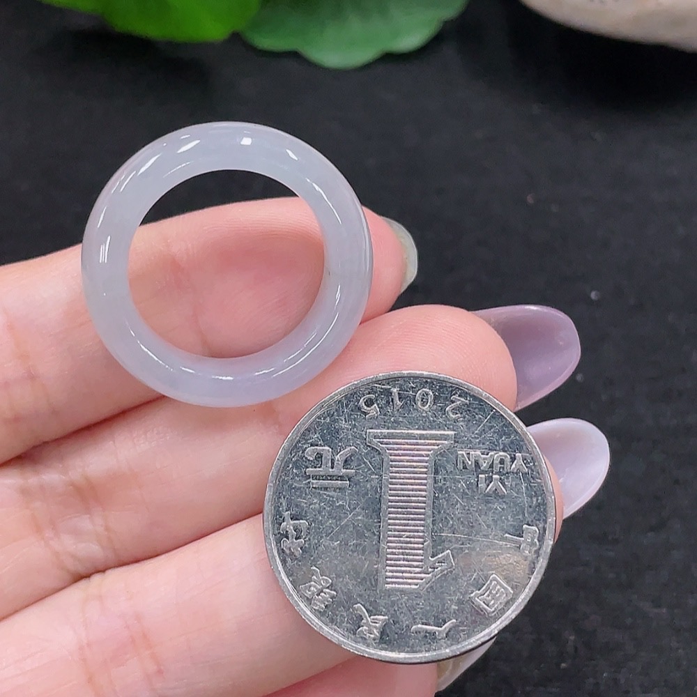 F33917841 Jadeite Ring Size 15 Total Weight About 4.2g