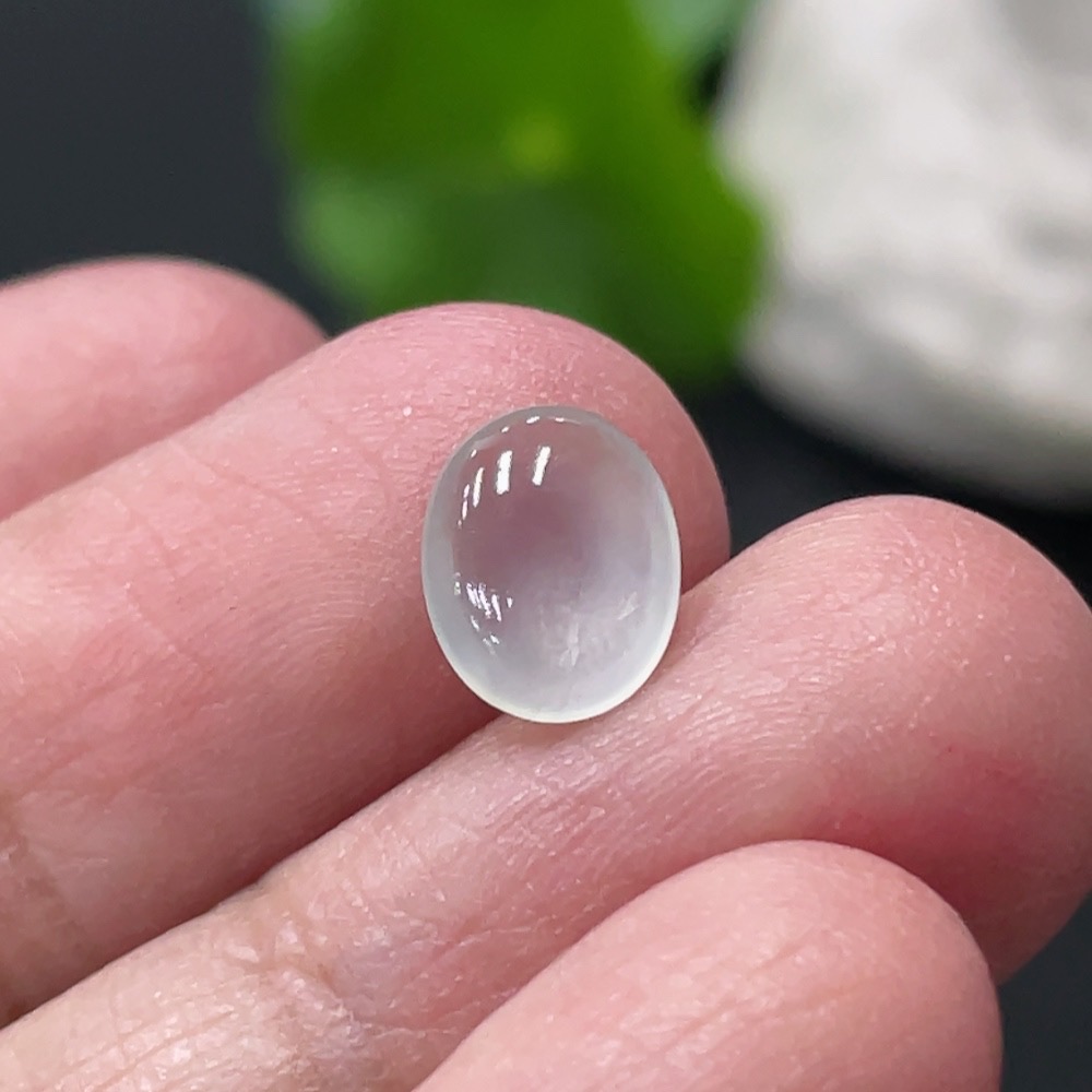 F35109129 Jadeite cabochon, total weight approx. 0.34g