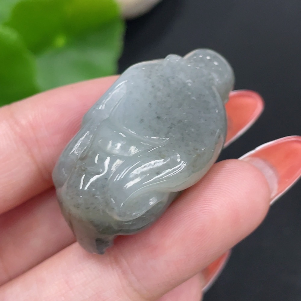 H34026259 Hetian Jade Pendant Buddha Total Weight Approx. 18.3g
