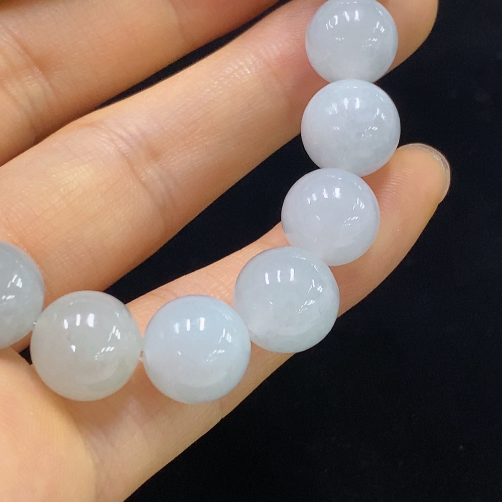 F35095390 Jadeite Bracelet Approx.10.5mm Total Weight Approx.39.47g