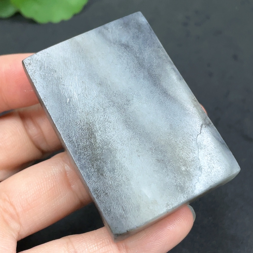 H14577395 Hetian Jade Plain Pendant, undetermined patina formation, total weight about 58.8g