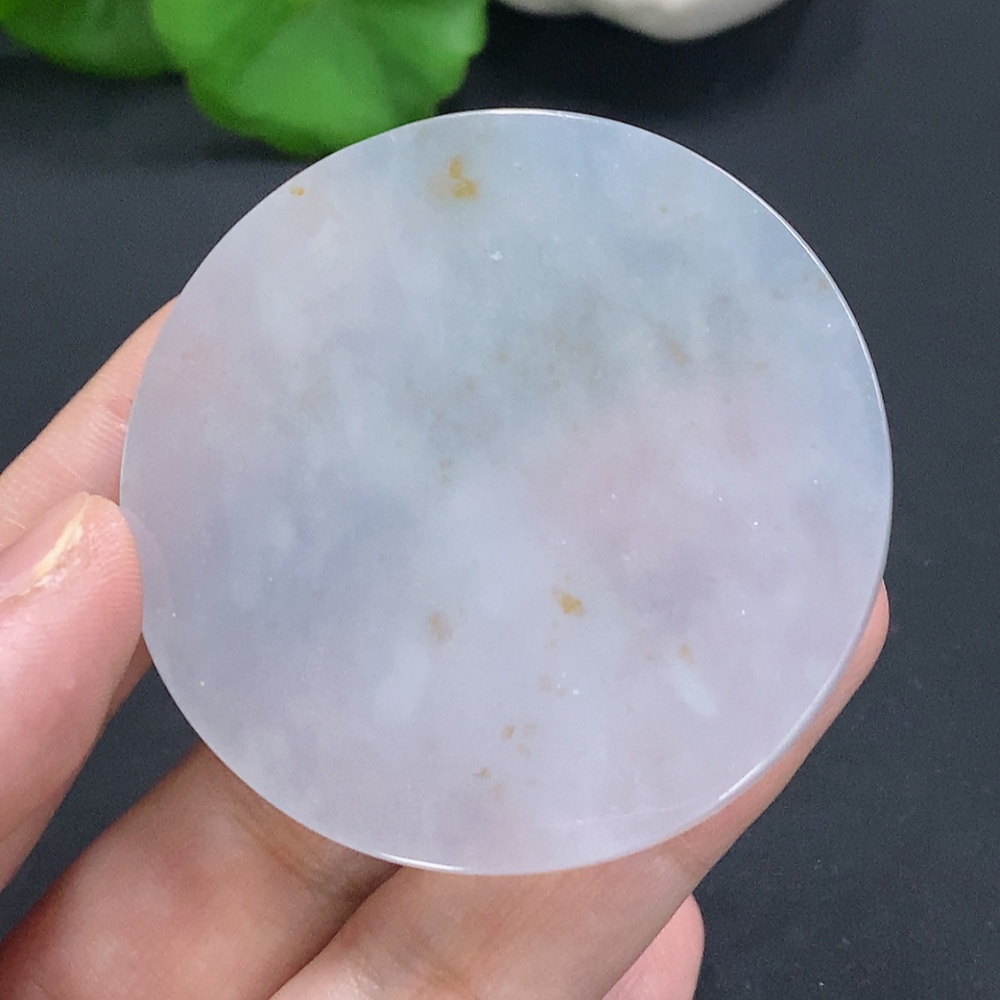 F27058059 Jadeite Plain Pendant Mounting Piece Total Weight Approx. 38.2g