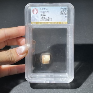 W41888259 铜博评级 6-8世纪 玛瑙 老珠子