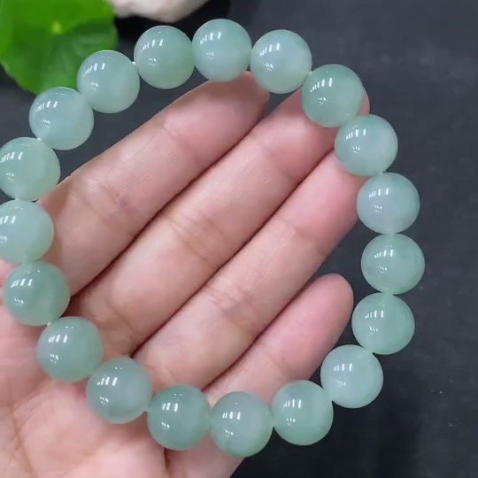 F33887709 Jadeite Bracelet Approx. 10.9mm Total Weight About 41.8g