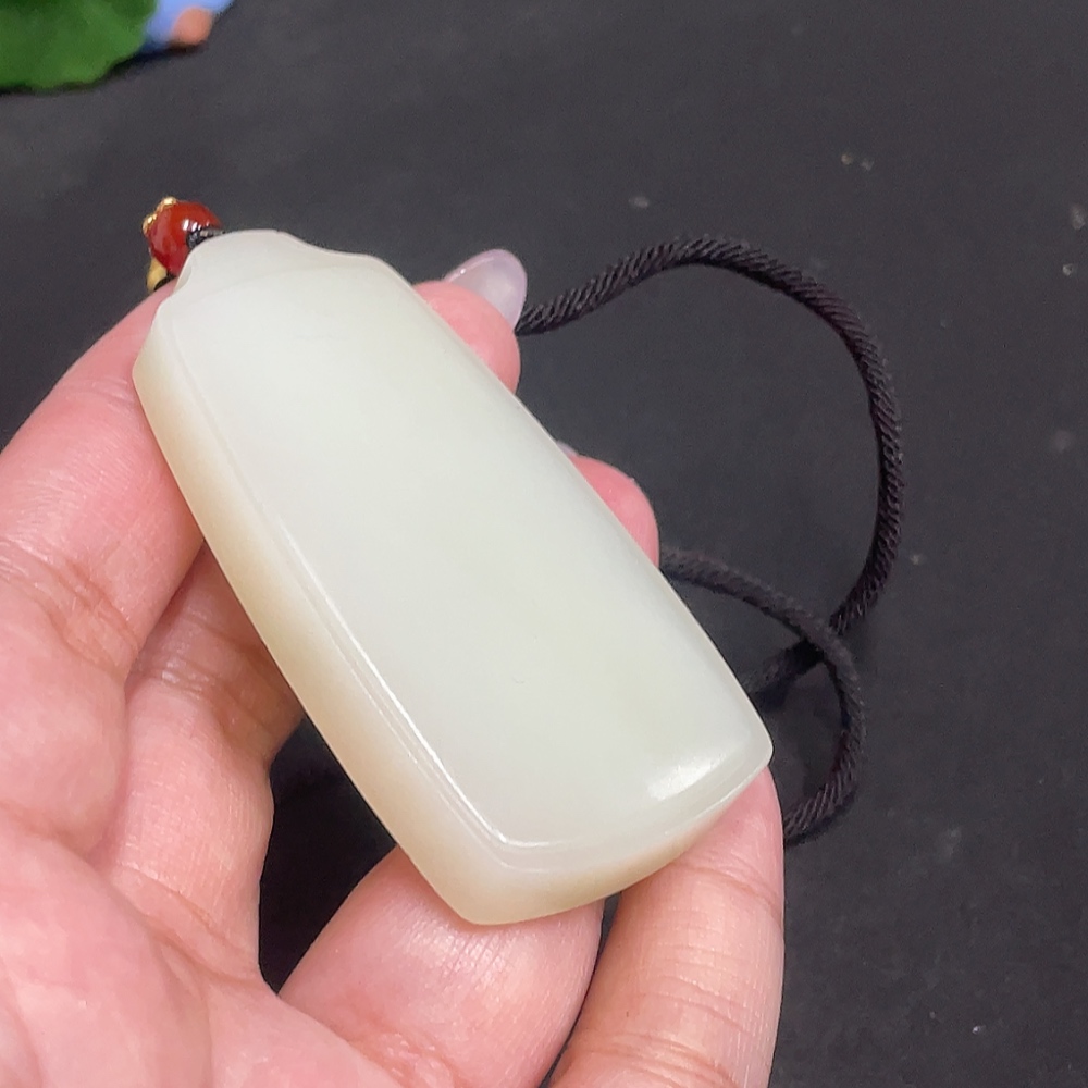 H33880881 Hetian Jade Pendant, Plain Pendant