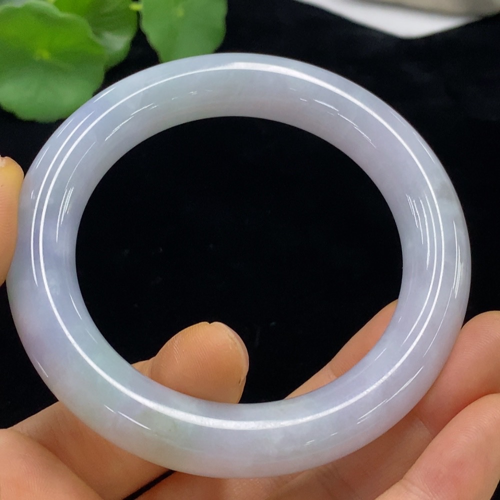 F34974491 Jadeite Round Bangle Size 57.5 Total Weight Approx. 79.17g