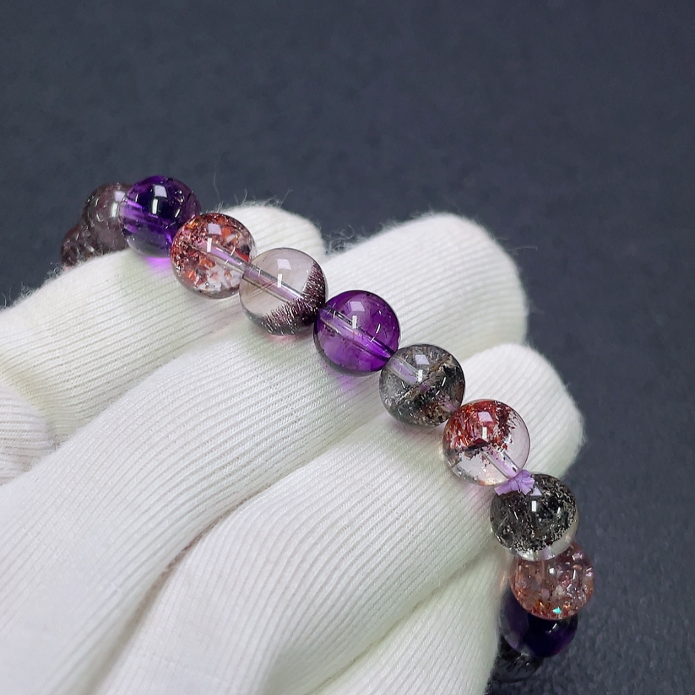 C30473983 Crystal Bracelet Total Weight About 22g Size About 9.2mm