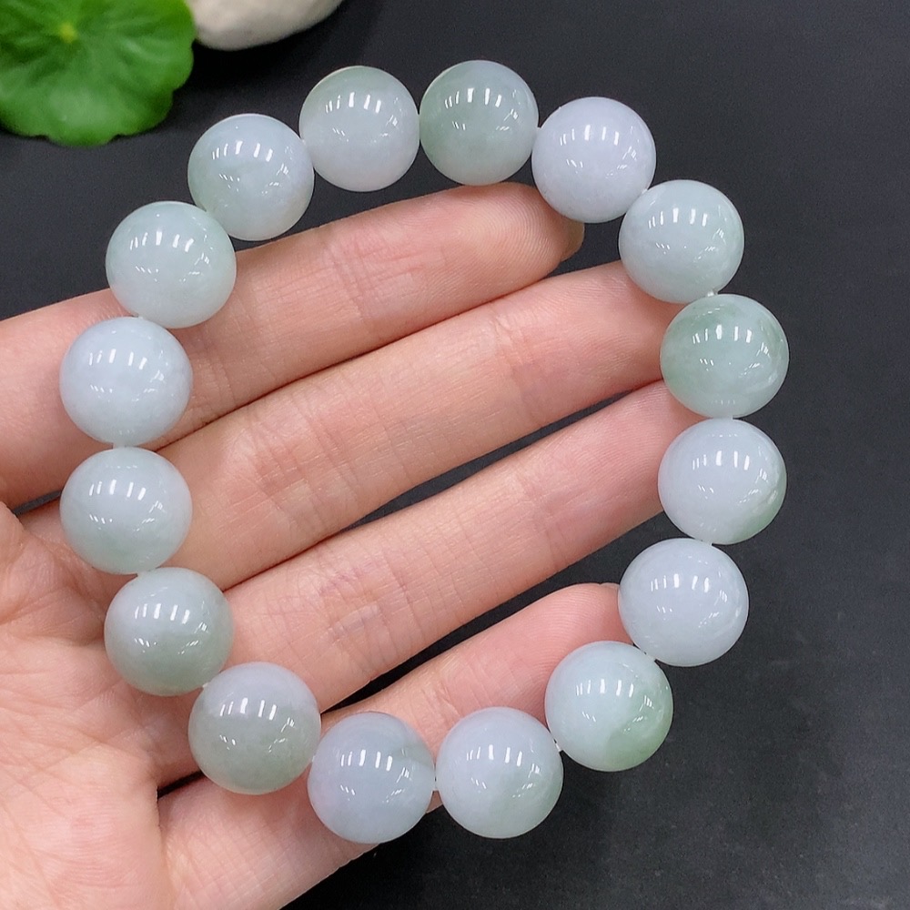 F28189052 Jadeite Bracelet Approx. 13mm Total Weight About 63.8g