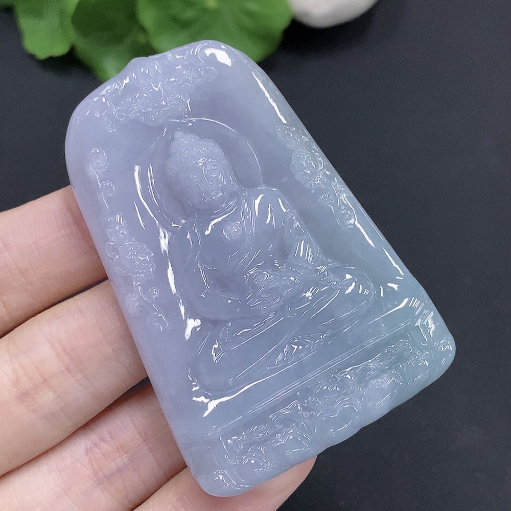 F30543564 Jadeite Great Sun Tathagata Pendant with a total product weight of approximately 36.6 grams