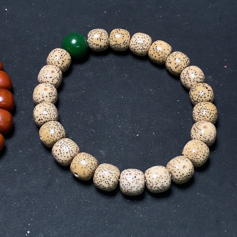 W36230605 Monkey Head Bracelet + Star and Moon Bodhi Bracelet Sell as a Lot