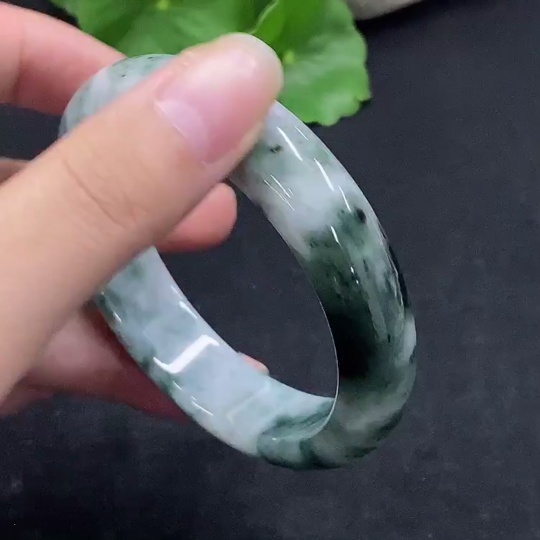 F32818657 Jadeite Round Bracelet Size 52.6 Total Weight Approx. 52.37g
