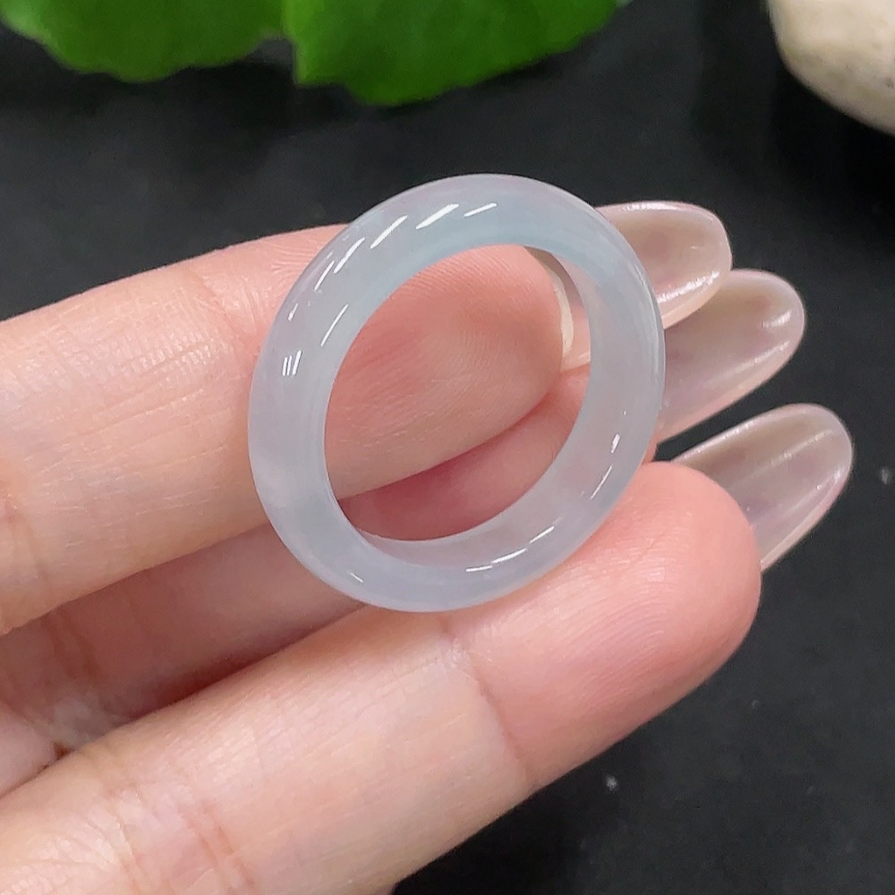 F35082448 Jadeite Ring Size 21 Total Weight Approx. 3.3g